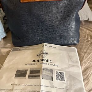Dooney & Bourke Deep Blue Satchel